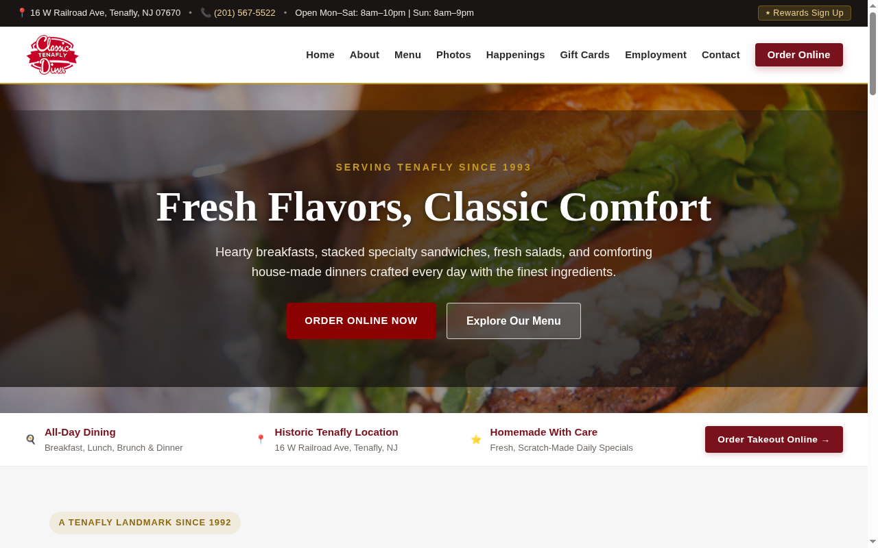 After makeover screenshot of Tenafly Classic Diner