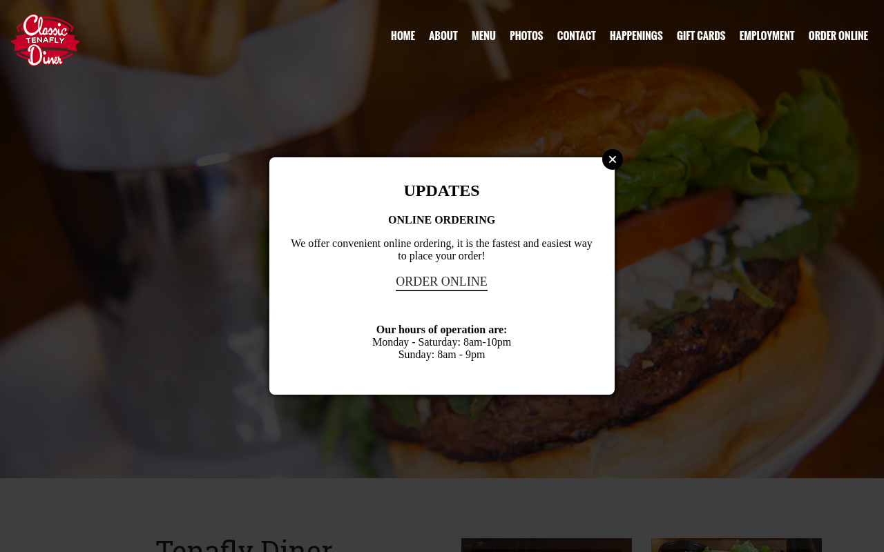 Before makeover screenshot of Tenafly Classic Diner